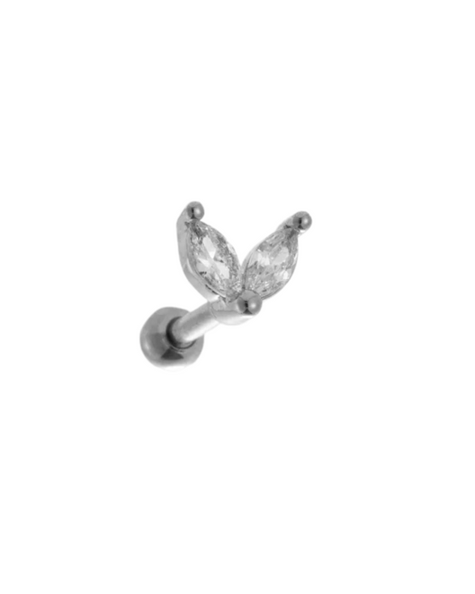 Piercing Dos Hojas