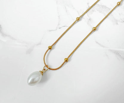 Collar Perla Colgante