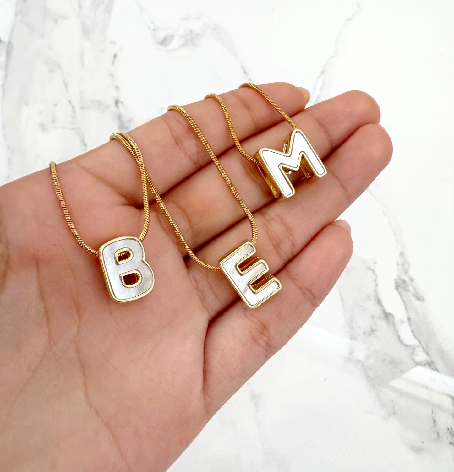 Collar Inicial Perla Serena