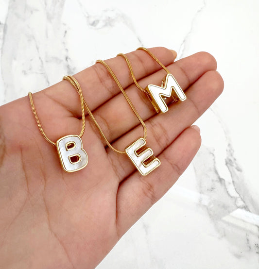 Collar Inicial Perla Serena