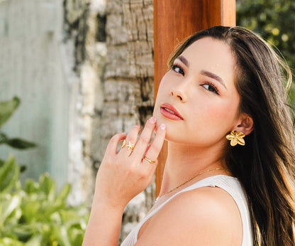 Anillo Estrella y Concha de Mar