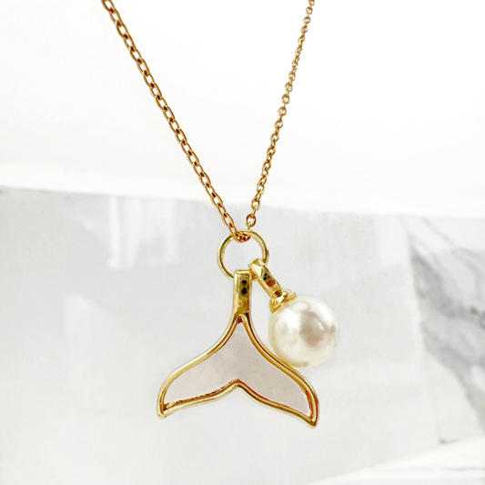 Collar Sirena y Perla